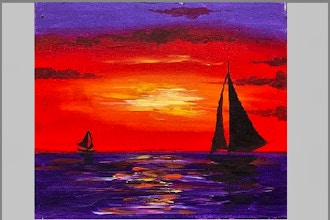 Sailboats at Sea (Live Online)